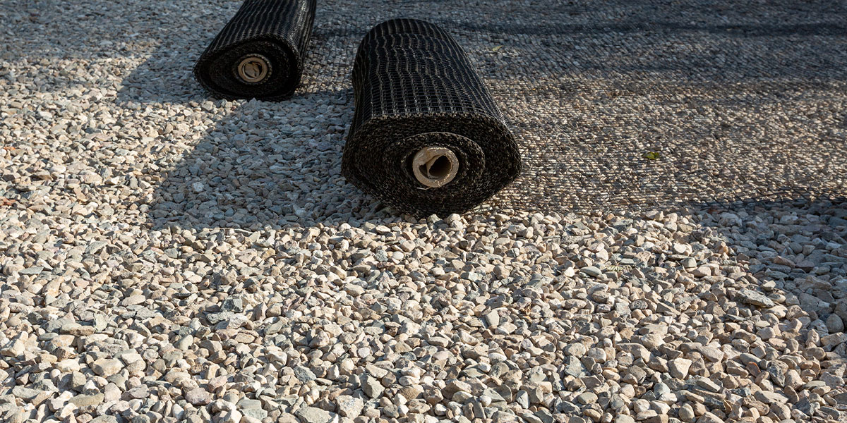 geogrid installation