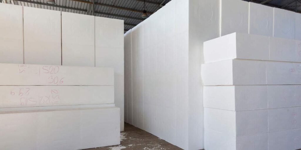 geofoam installation