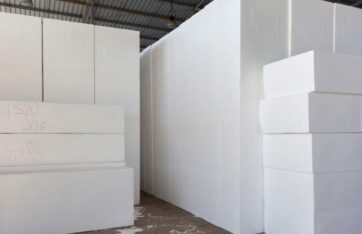 geofoam installation